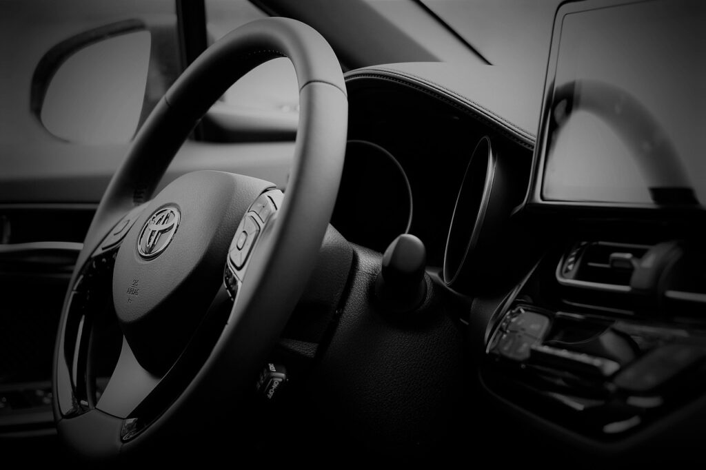toyota car interior